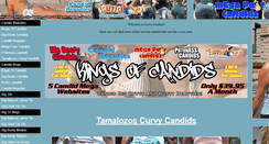 Desktop Screenshot of curvycandids.com